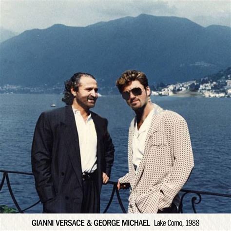 gianni versace george michael|gianni versace fashion shows.